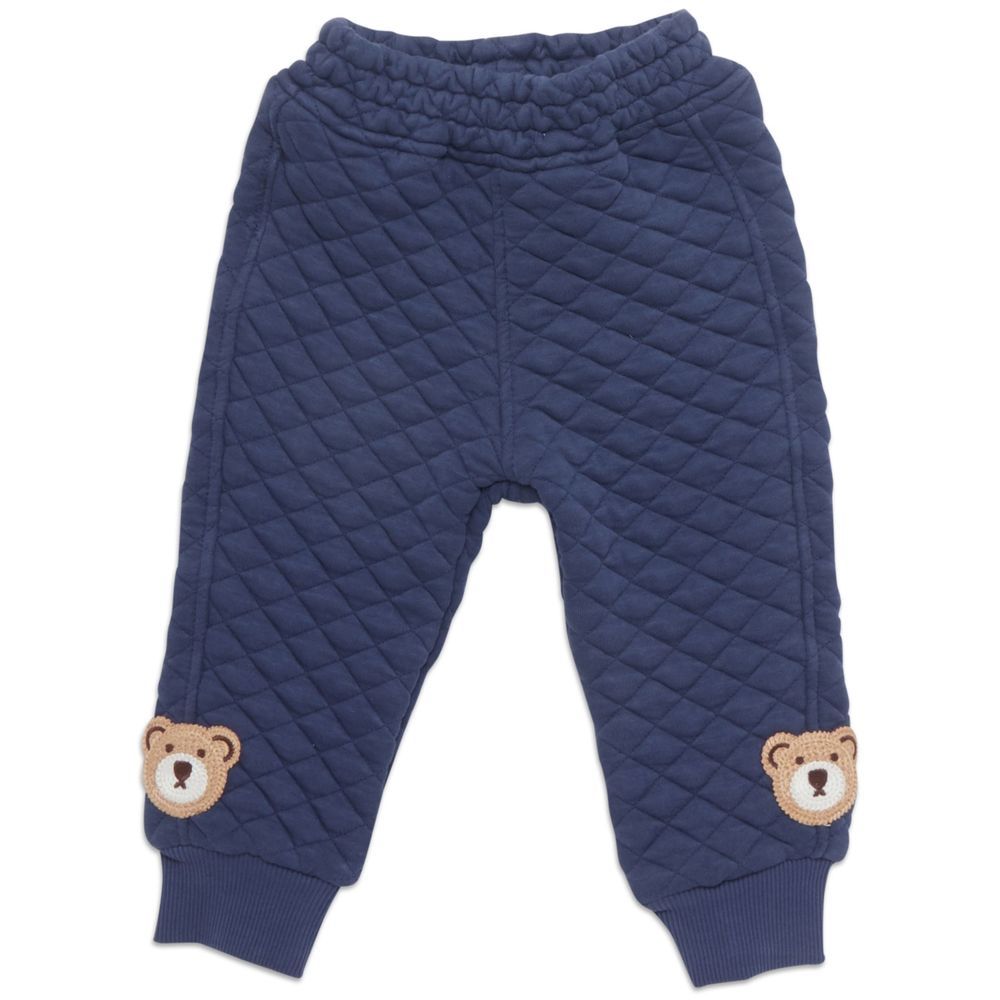 Little Kangaroos - Baby Boy Elasticated Joggers - Navy