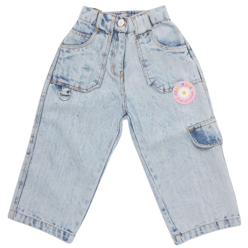 Little Kangaroos - Girl Denim Jeans - Light Blue