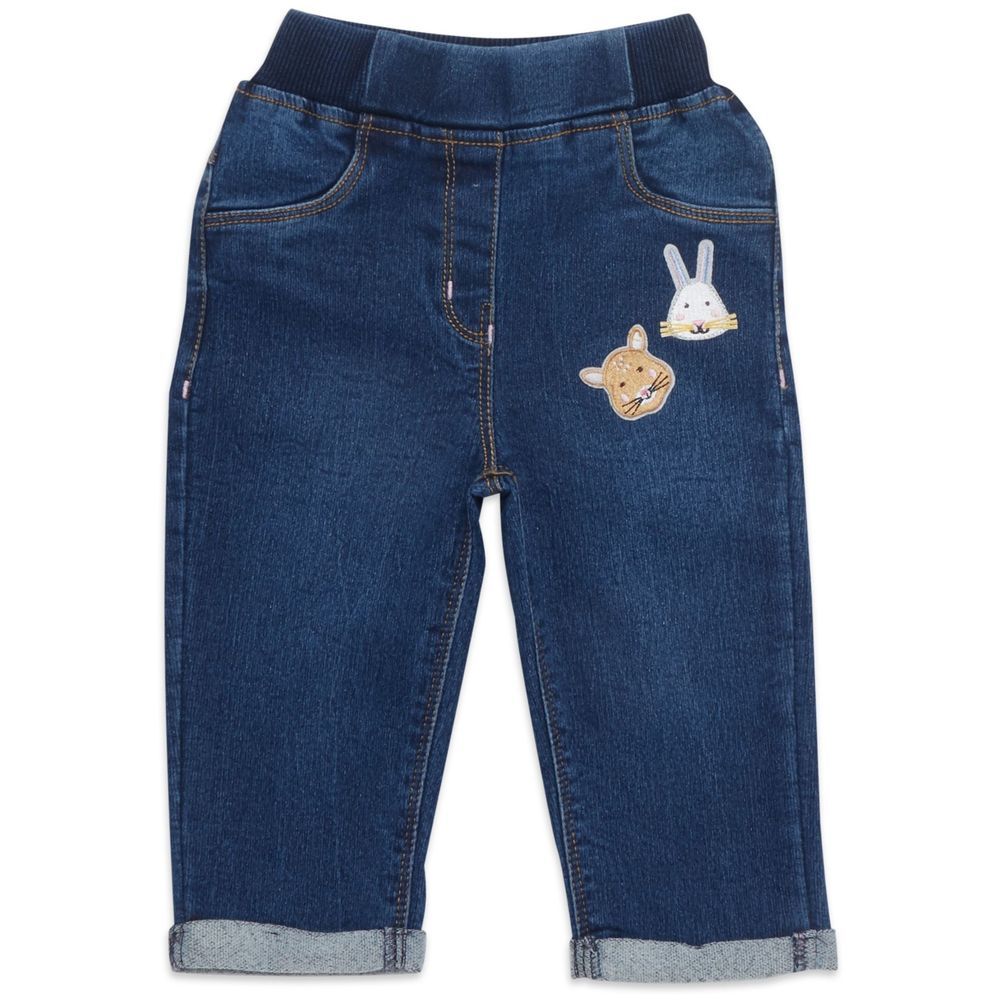 Little Kangaroos - Comfort Denim Jeans - Dark Blue