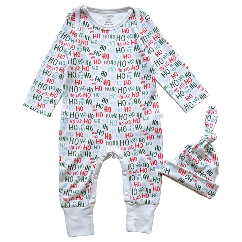 Impressions - Hohoho Romper Beanie Combo Set