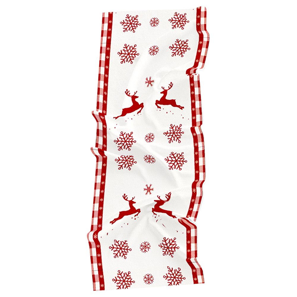 Highland - Merry Christmas Themed Table Runner - 33 x 178 cm