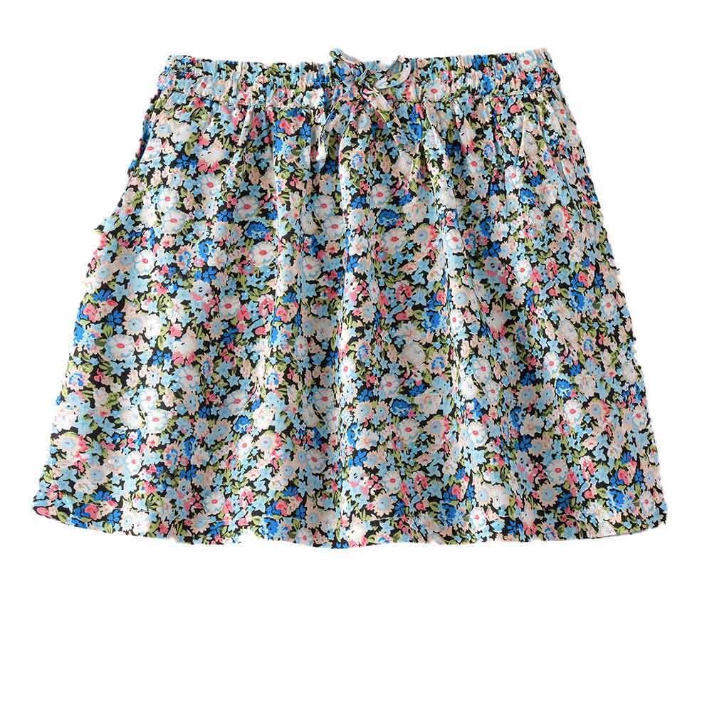 Jelliene - Sunny Swirls Girls Flowy Viscose Skirt