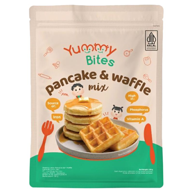 Yummy Bites - Pancake And Waffle Mix - 130 g