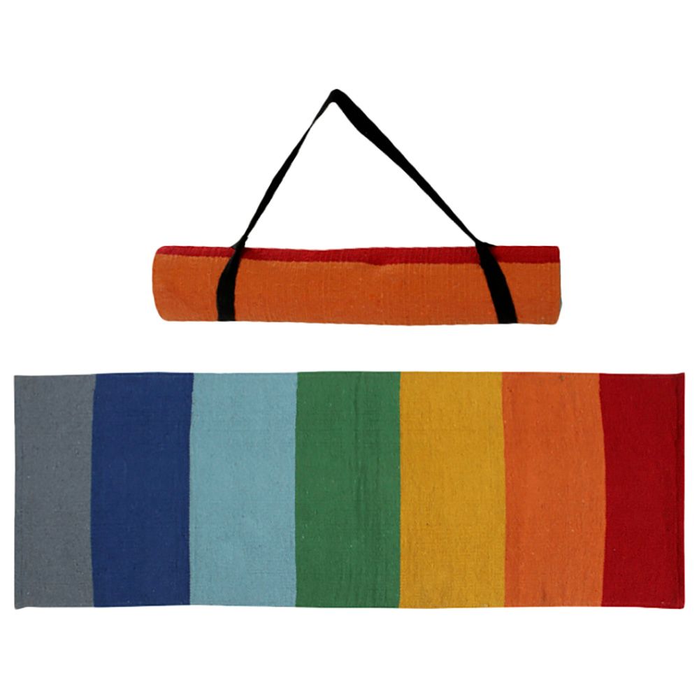 Cherrypick - Rainbow Cotton Yoga Mat