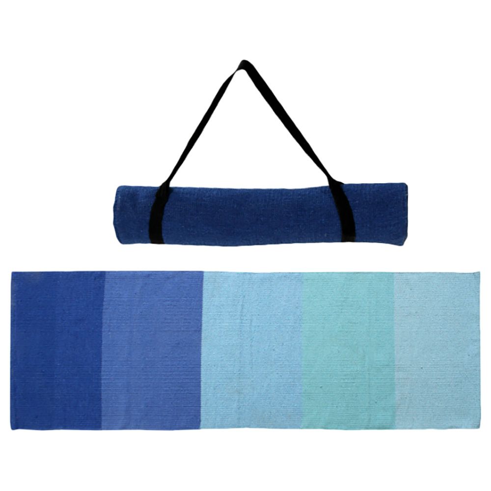 Cherrypick - Sea Blue Cotton Yoga Mat