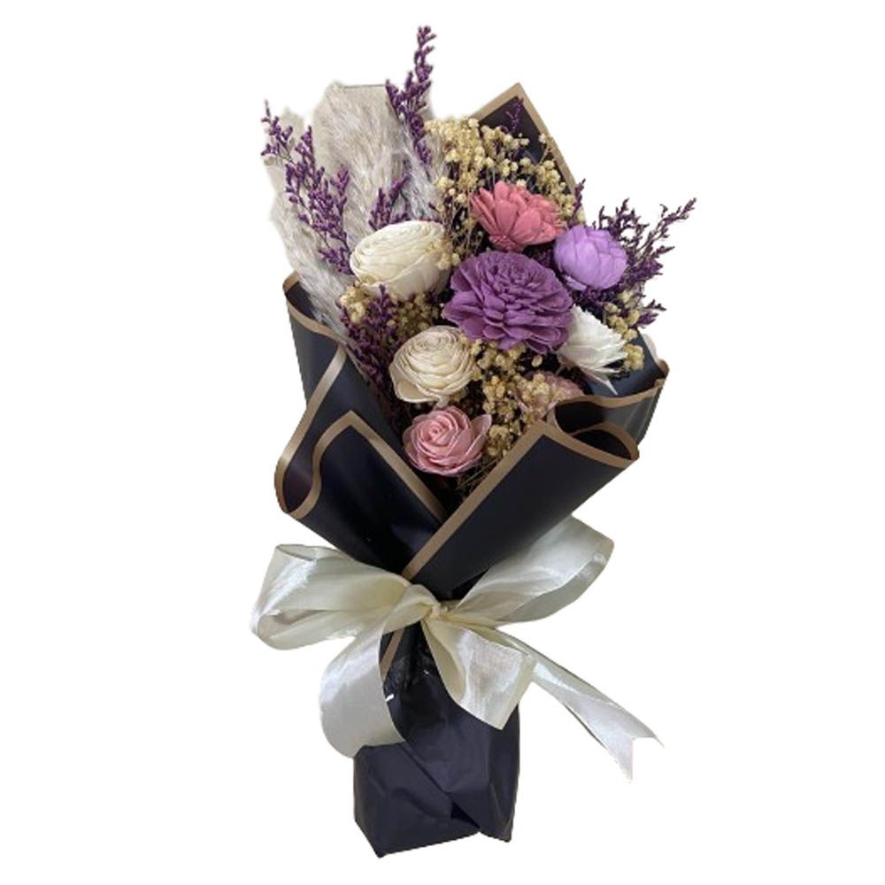 Eco Flowers - Lilac Skies Flowers Bouquet 