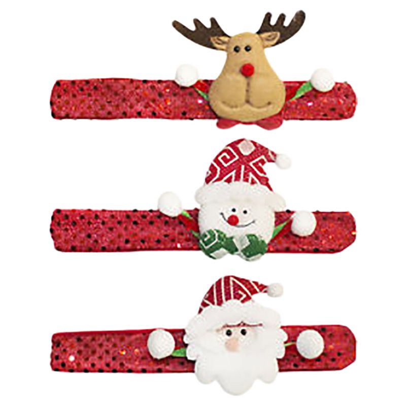 Merry Christmas - Christmas Wristband - Pack of 3