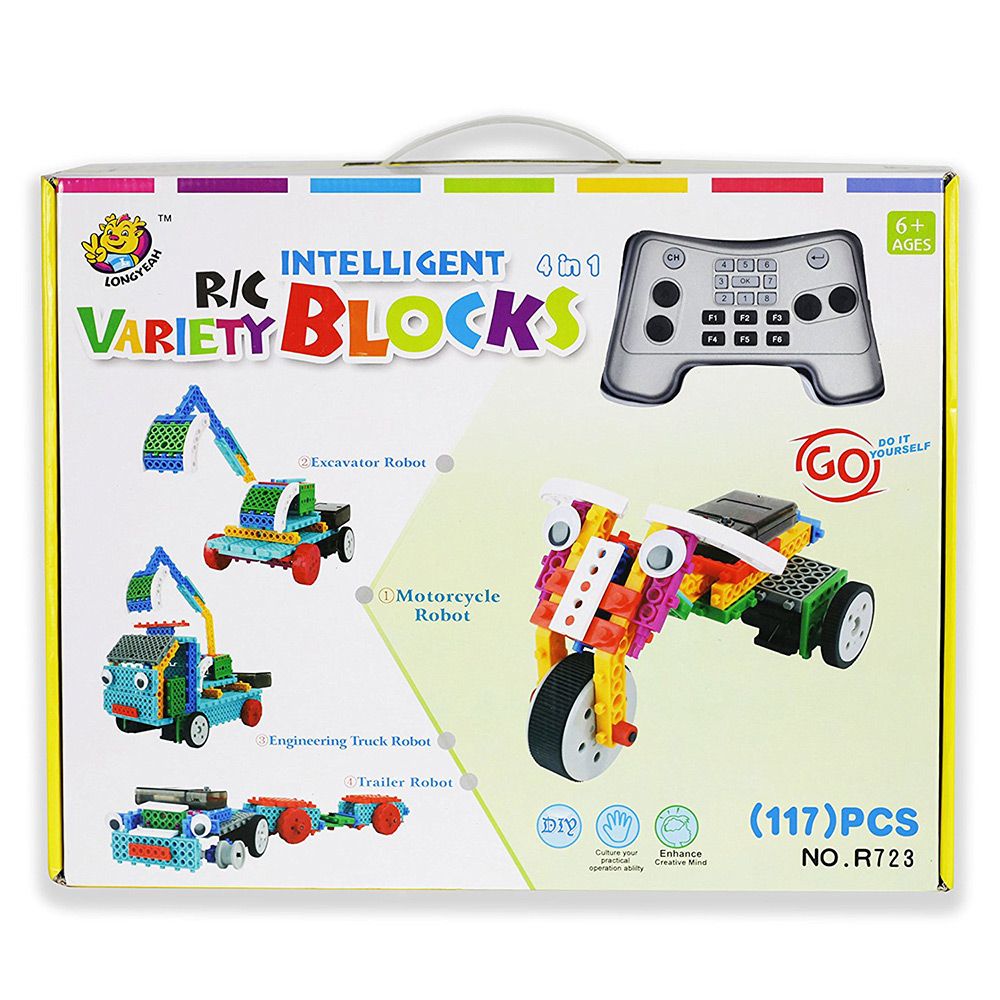 Mindset - 4 in 1 Robotic Kit RC 127 Blocks