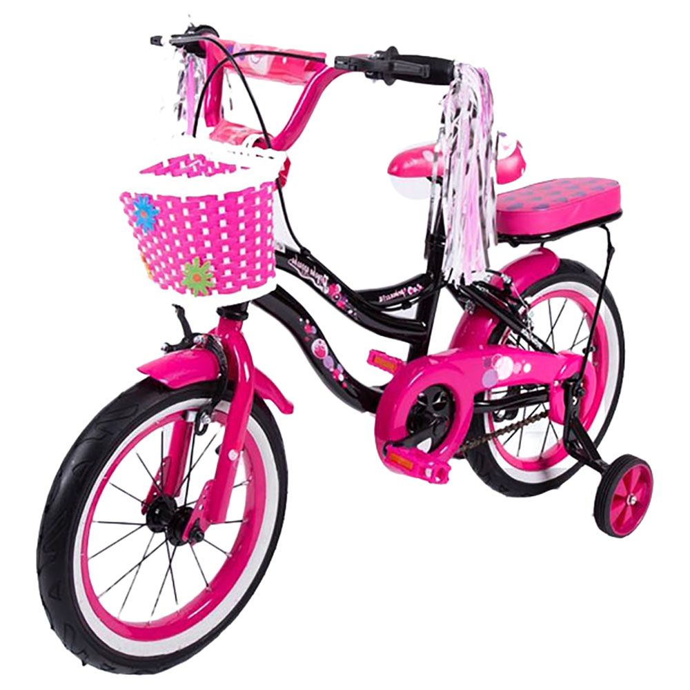 Megawheels 14 Pretty Blossoms Girls Bicycle With Basket