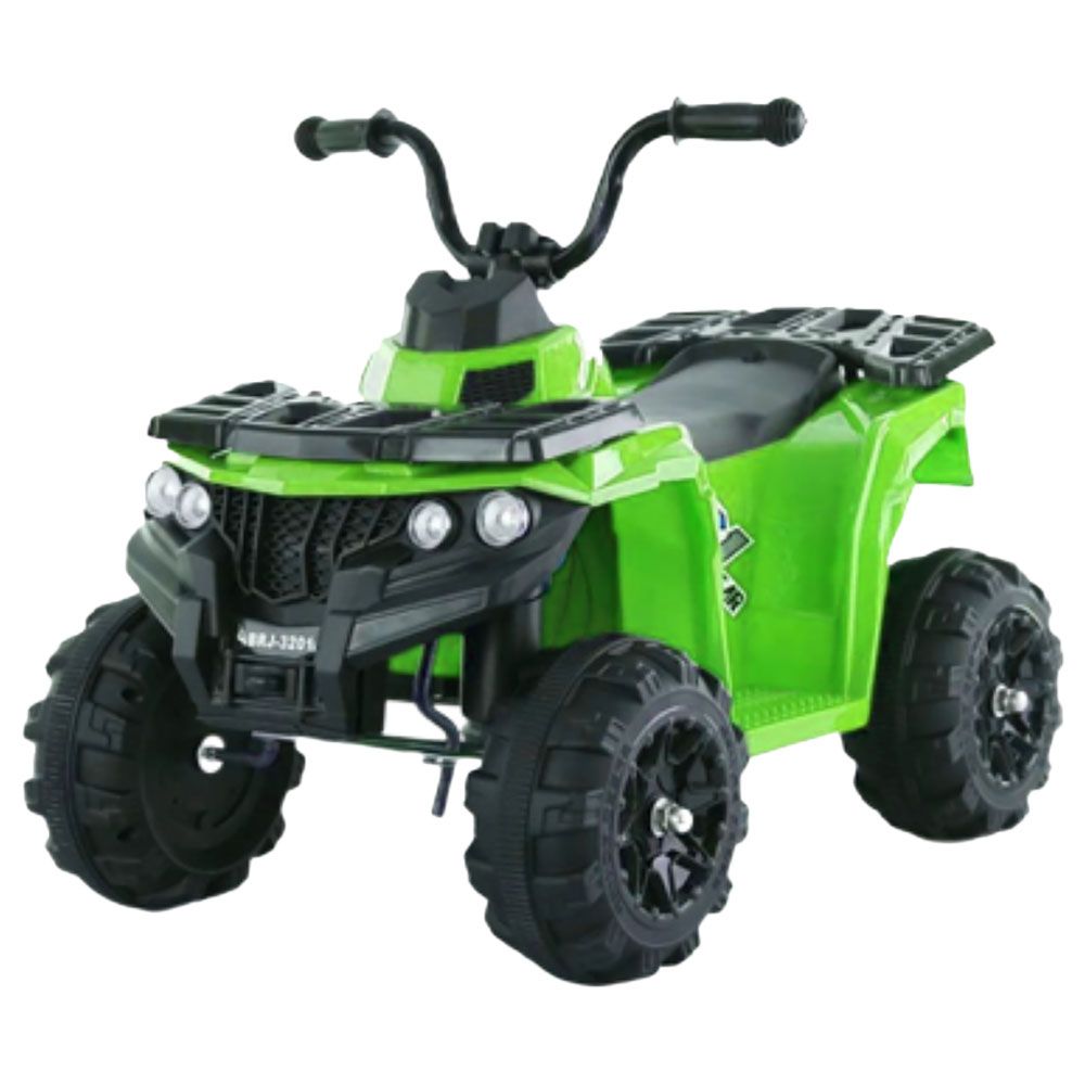 Megastar - Mini 6v Quad Bike For Young Off Roaders - Green