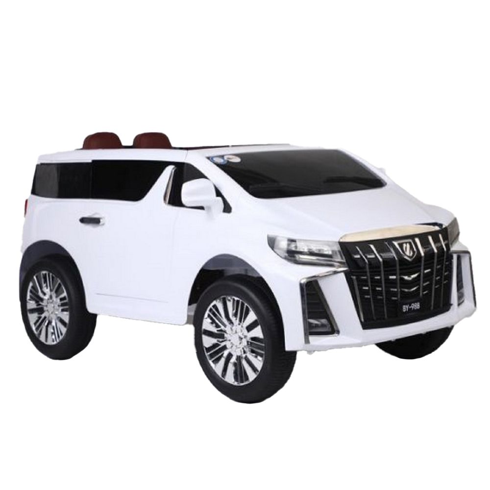 Megastar - Sports Highlander SUV 2 Seater Police Car 12V - White