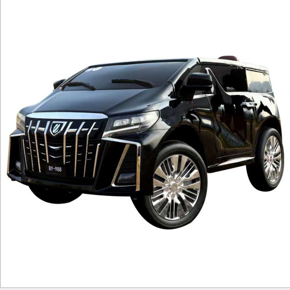 Megastar - Sports Highlander SUV 2 Seater Police Car 12V - Black