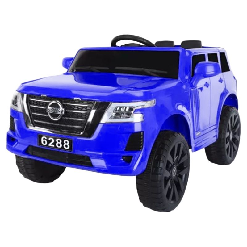 Megastar - Ride On Patrol Sweeper SUV Car - 12V - Blue