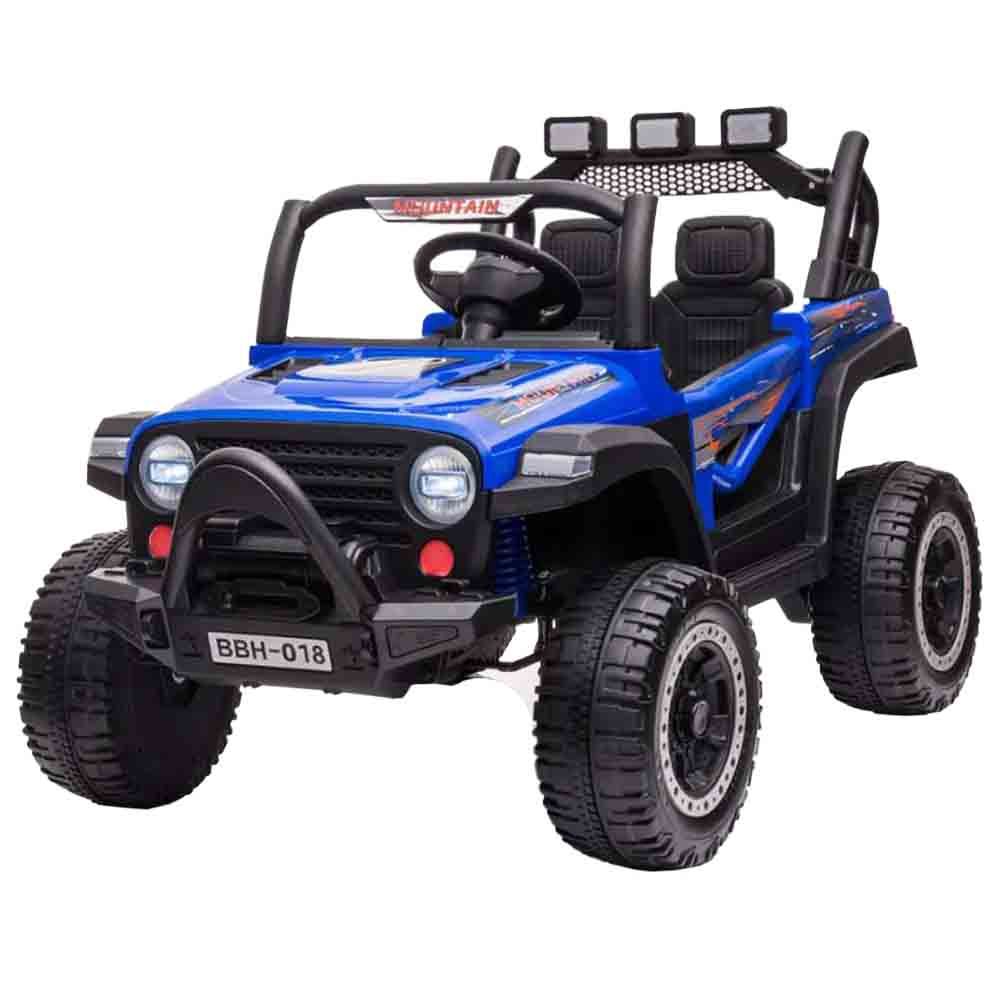 Megastar - Ride-on Willy's Jeep Car W/ Remote Control - Blue