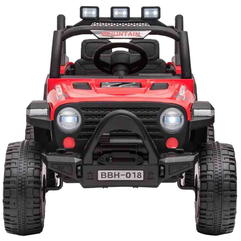 Megastar - Ride-on Willy's Jeep Car W/ Remote Control - Red