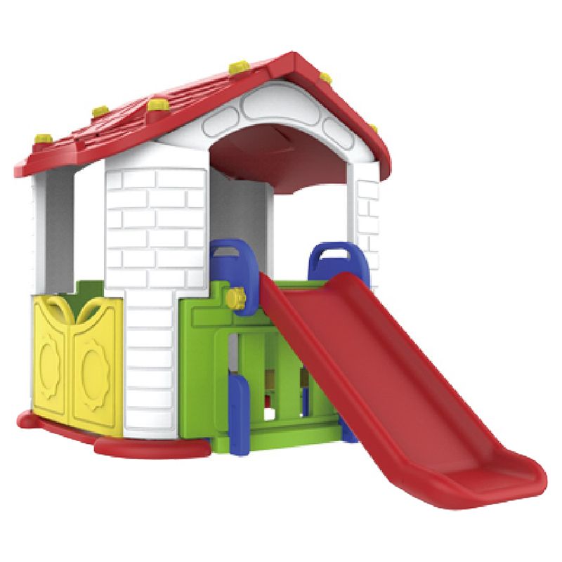 Megastar - Multicolor Playhouse W/ Slide