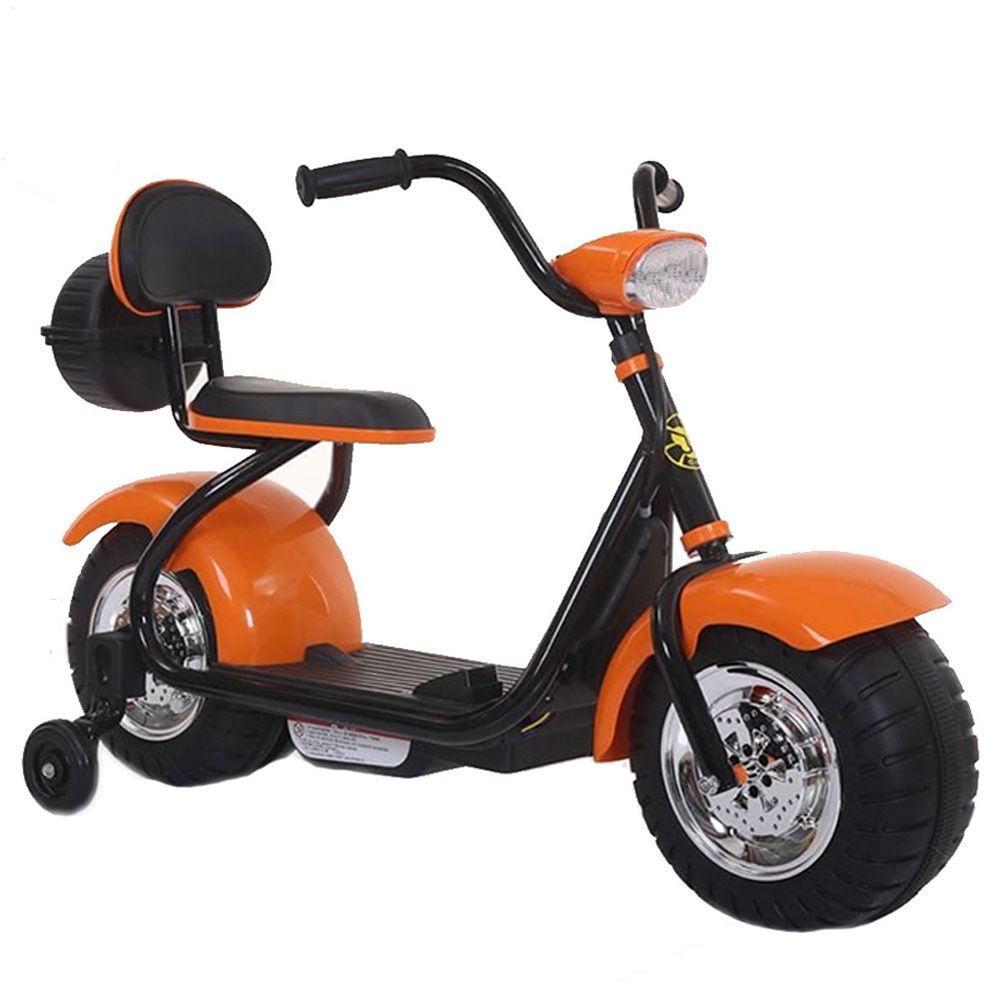 Megastar - Coco Harley Motorcycle 6v Ride on - Orange