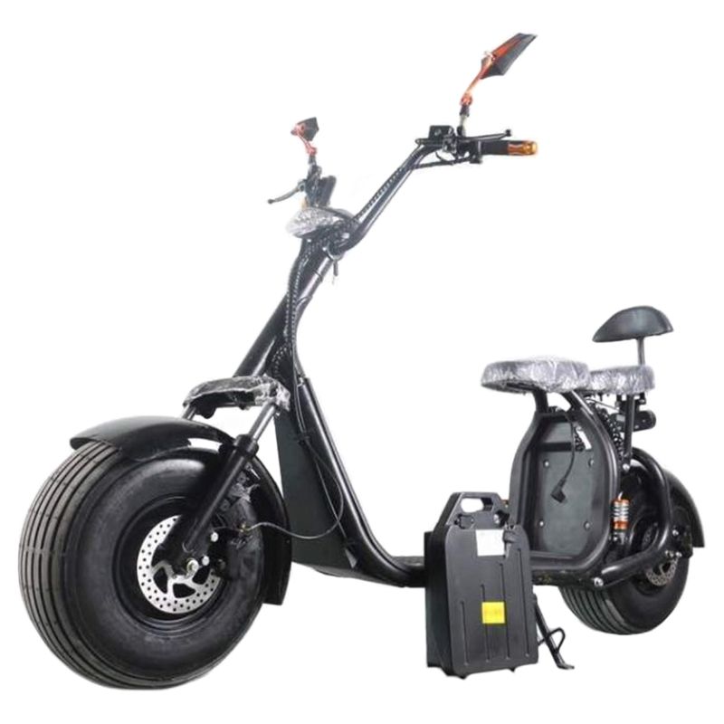 Megawheels - 60V Coco City Harley Urban Scooter - Black