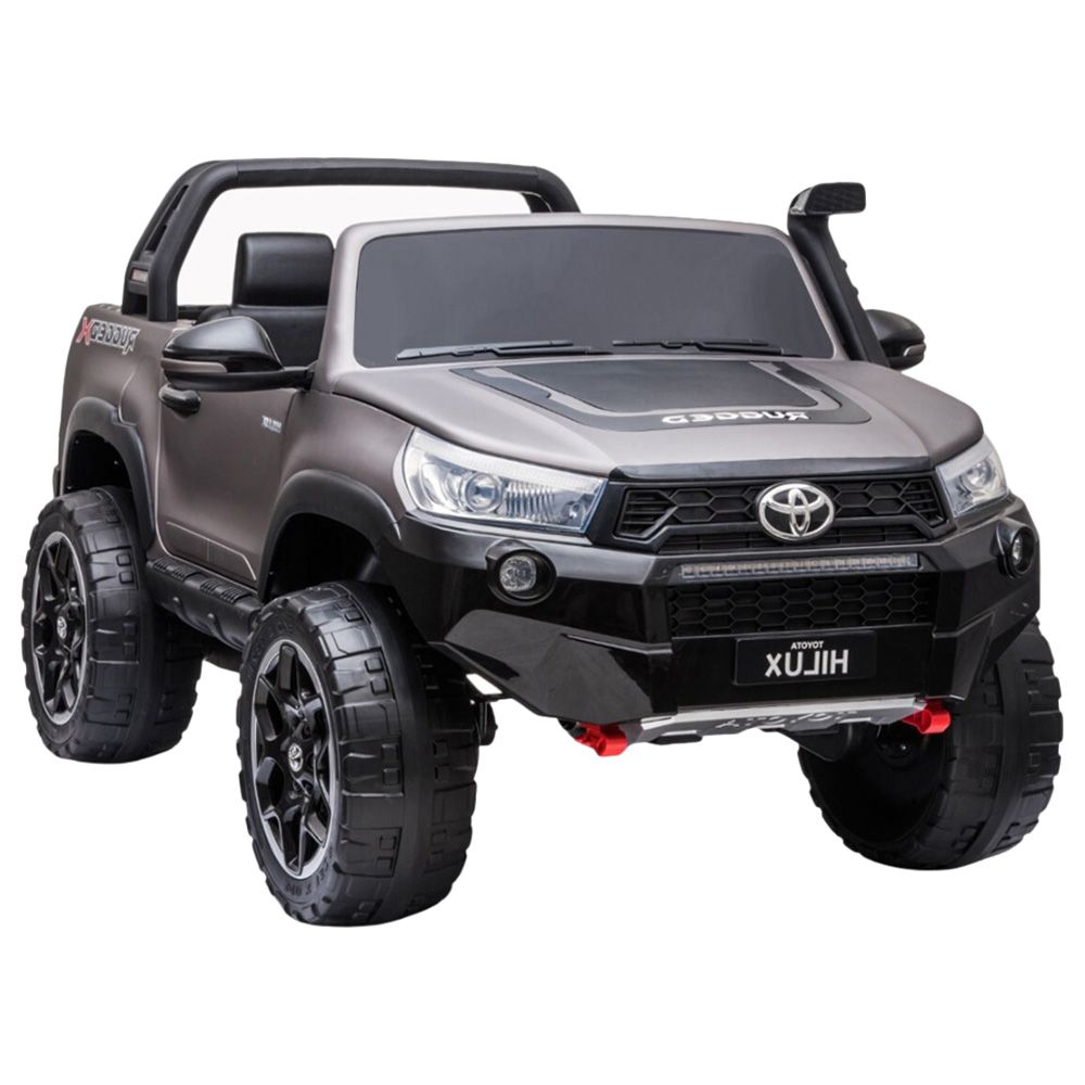 Megastar - Toyota Hilux 2 Seater SUV Ride-on Car 12V - Metallic Grey