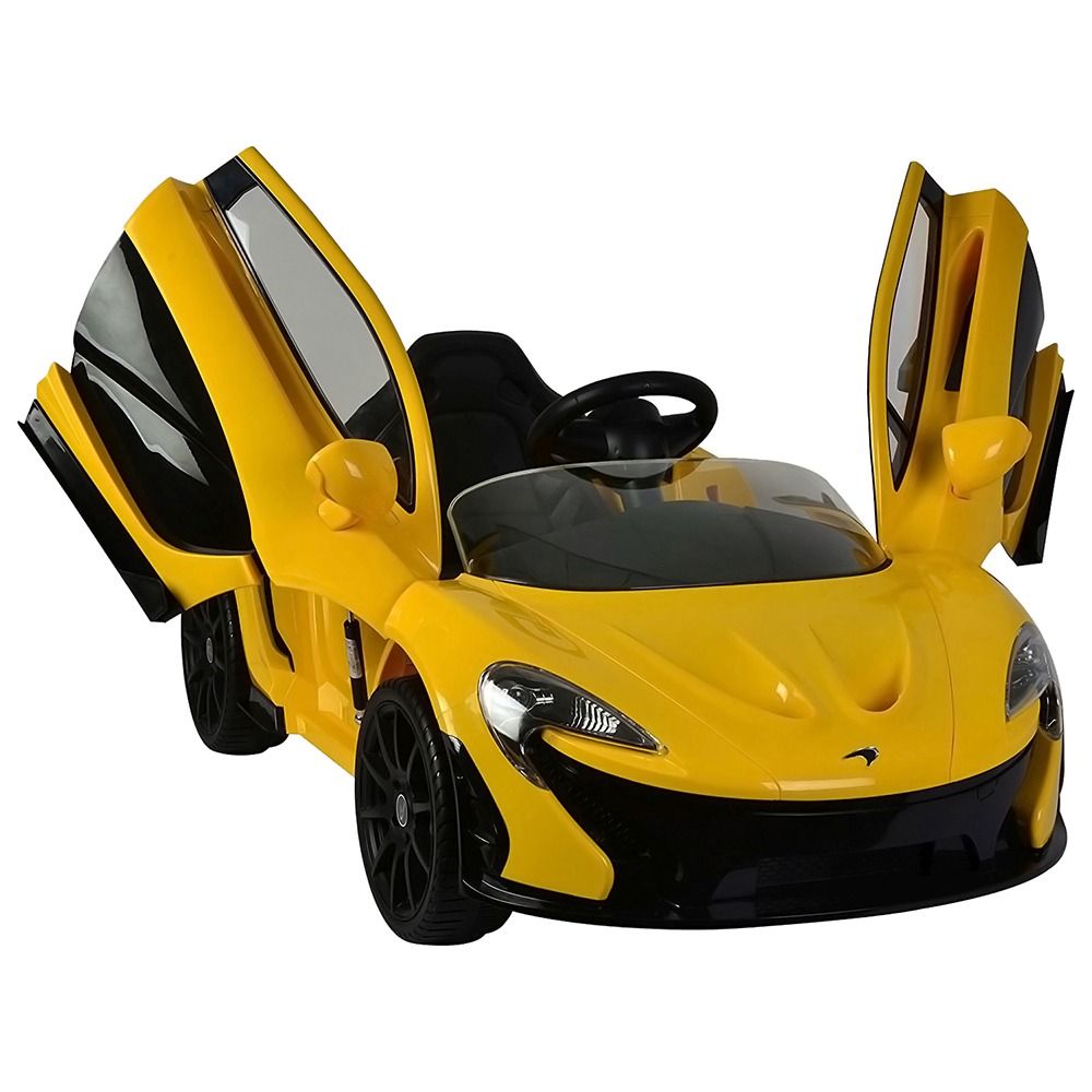 Megastar - McLaren Style Kids 12VRide-On - Yellow