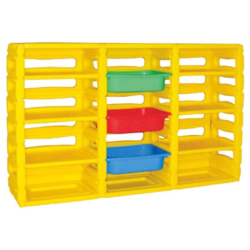 Megastar Trampolines Colorful Bins & Book Shelves Organizer