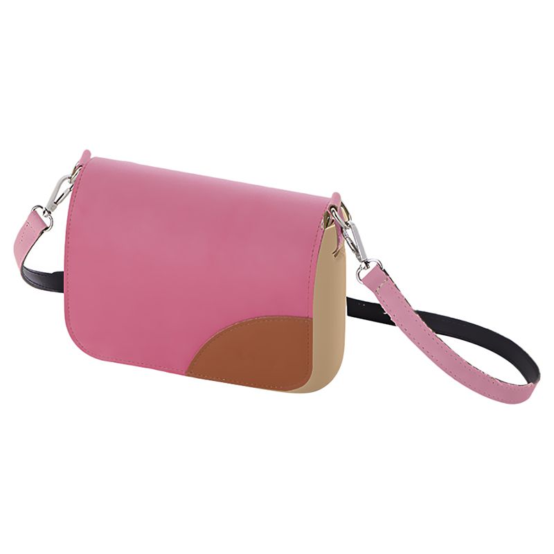 O Bag - O Pocket Cross Body Bag w/ Flap - Sangria Sand