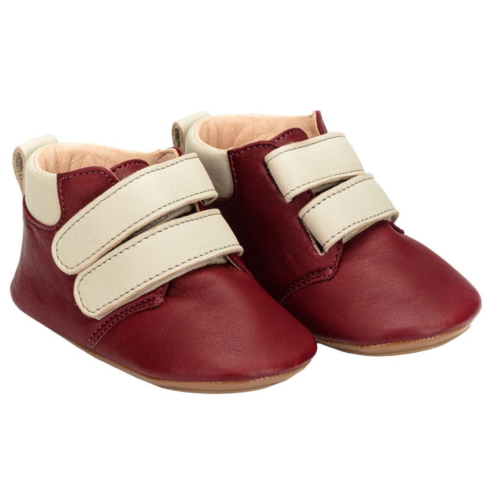 Hob - Soft Sole High Sneakers Jad - Burgundy