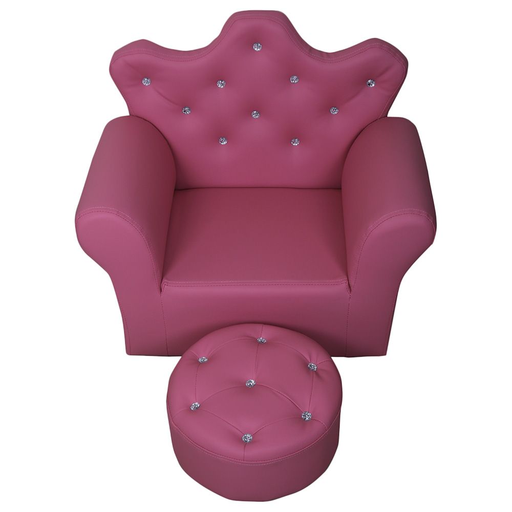 Mulo - Crown Sofa Chair W/ Stool