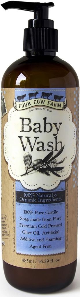 Four Cow Farm Baby Wash (485ml)