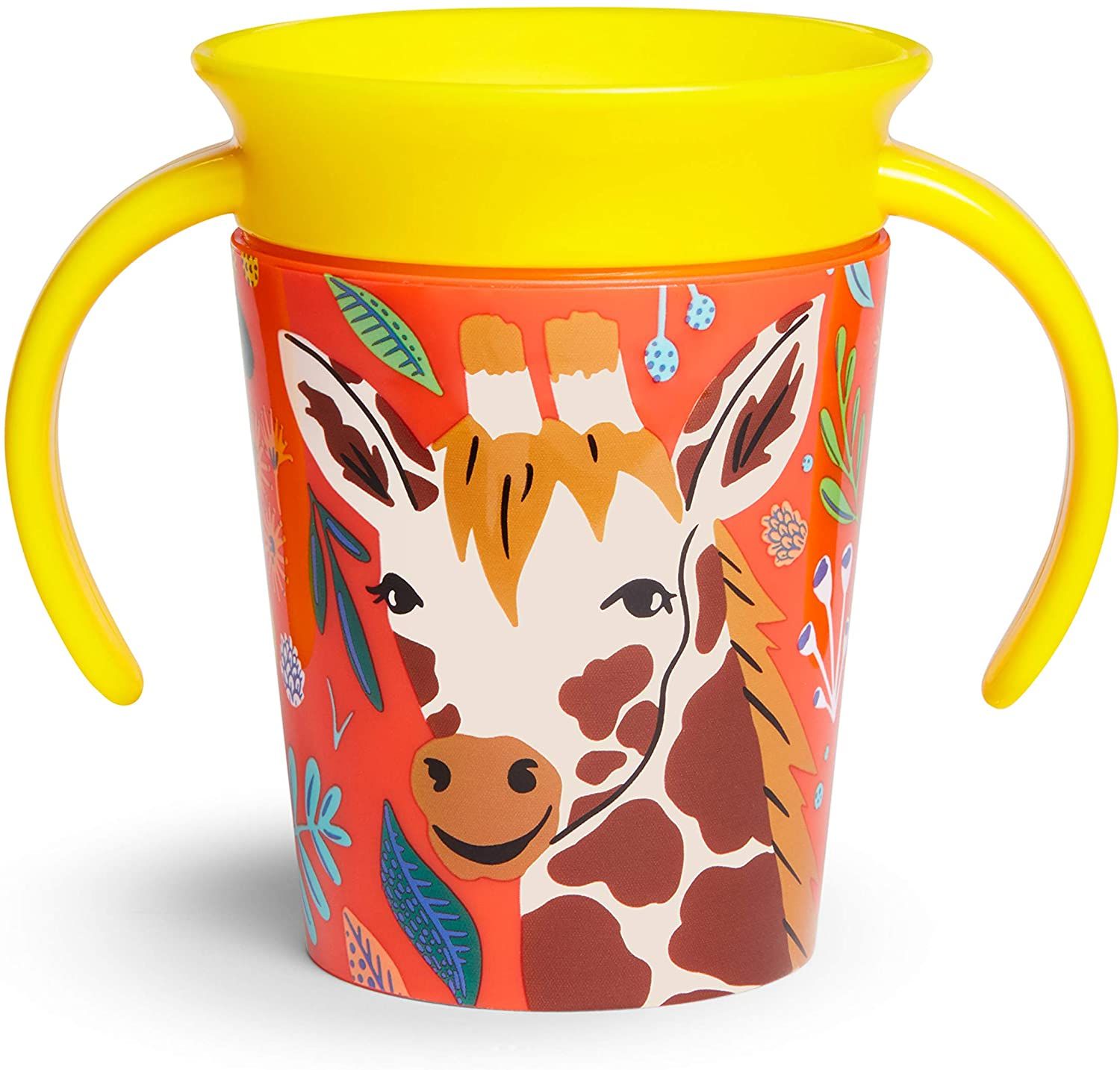 Munchkin - Miracle 360 WildLove Sippy Cup 1pc 6oz- Giraffe