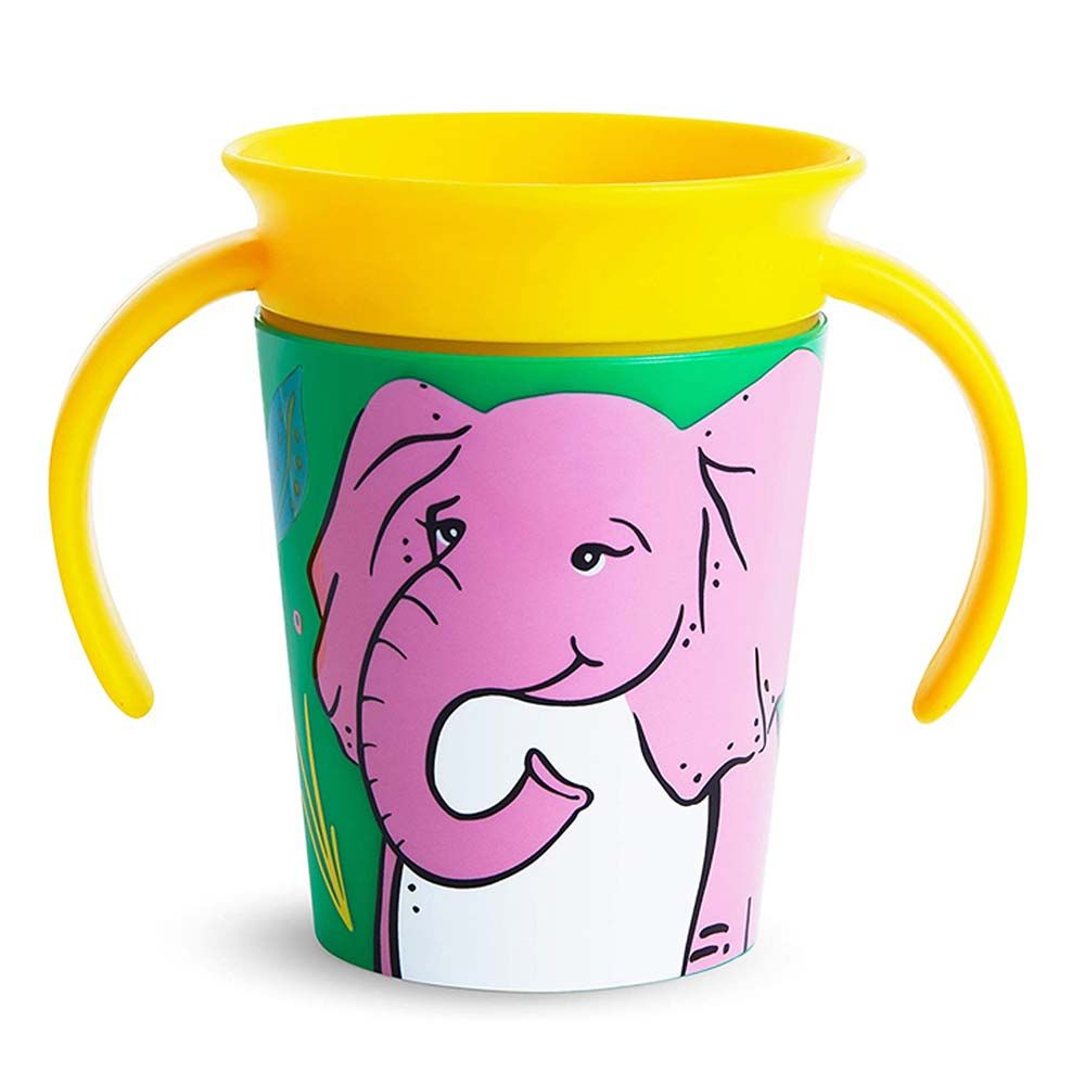 Munchkin - Miracle 360 WildLove Sippy Cup 1pc 6oz - Elephant