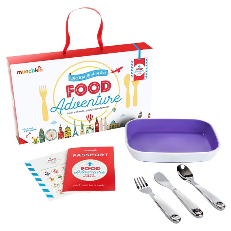 Munchkin - Food Adventure Splash Gift Set - Purple