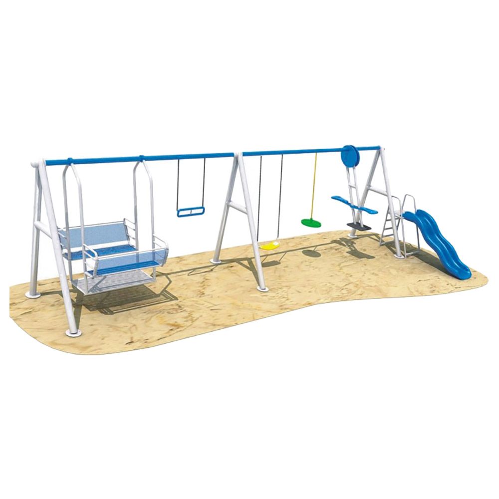 Myts - Mega Prime Kids Swings N Slides With Monkey Climber