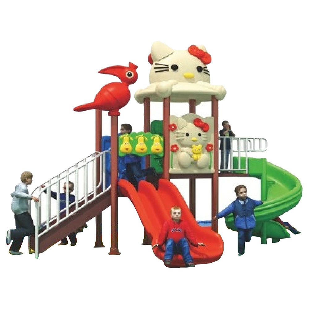 Myts - Kitty Peng Playcentre With Only Slides For Kids