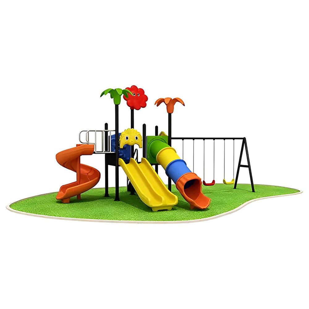 Myts - Activity Playcentre With Slides And 3 Swings