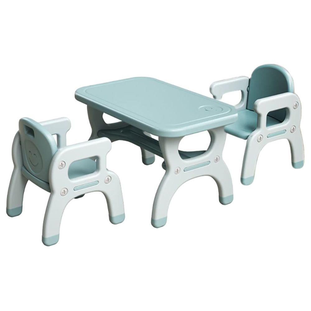 Myts - Kids Table With 2 Chairs - Blue