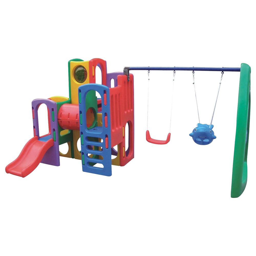 Myts - Mega Kids Play Area Slides With Swings