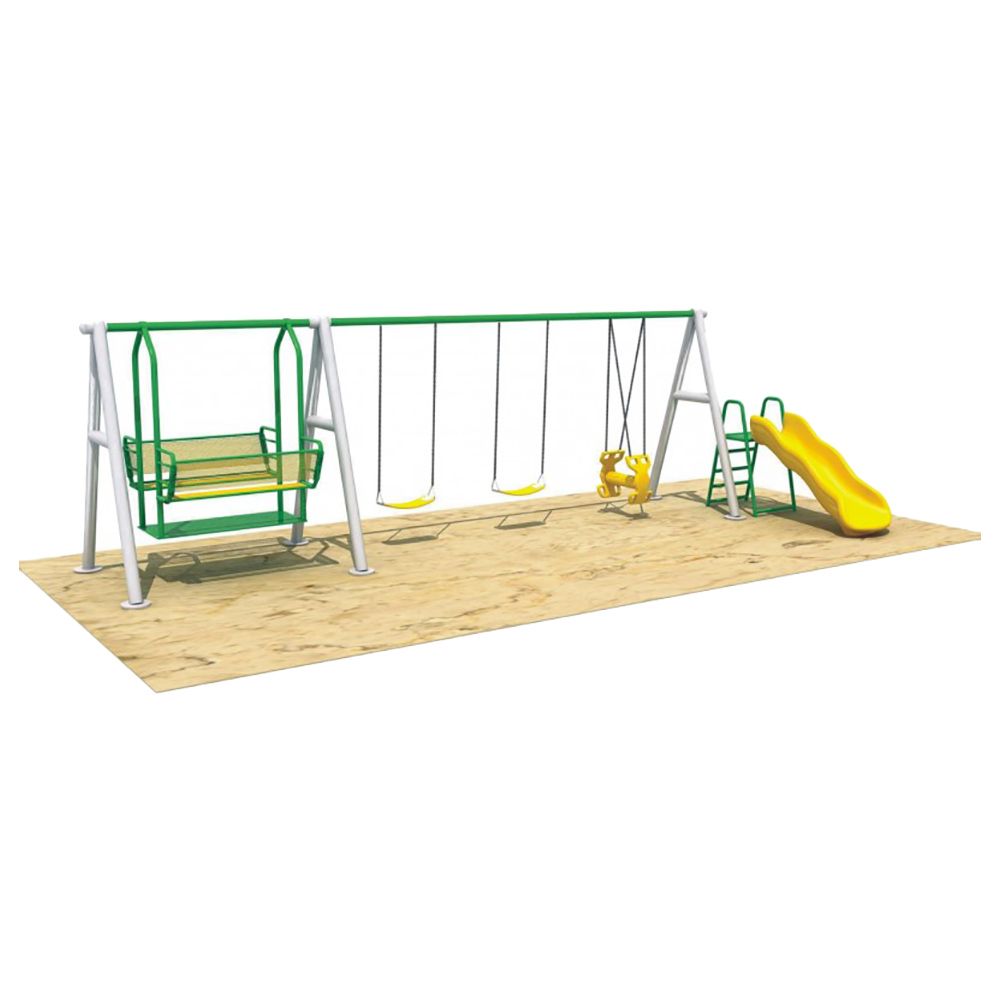 Myts - Mega Funky Kids Double N Single Swings N Slides