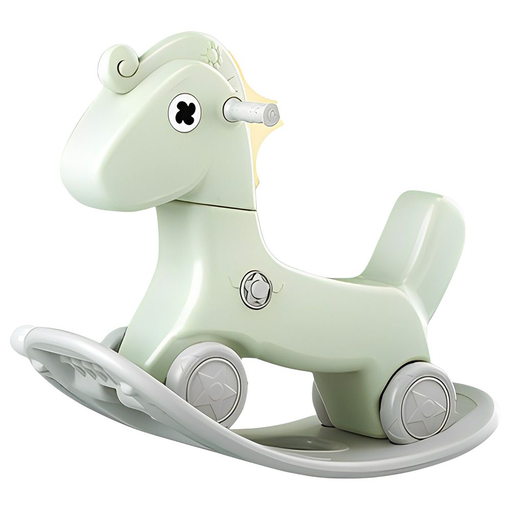 Myts - Rocking Multifunctional Horse For Kids - Green