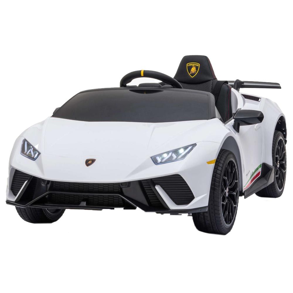 Myts - Licensed Lamborghini Huracan Kids Ride-on - White