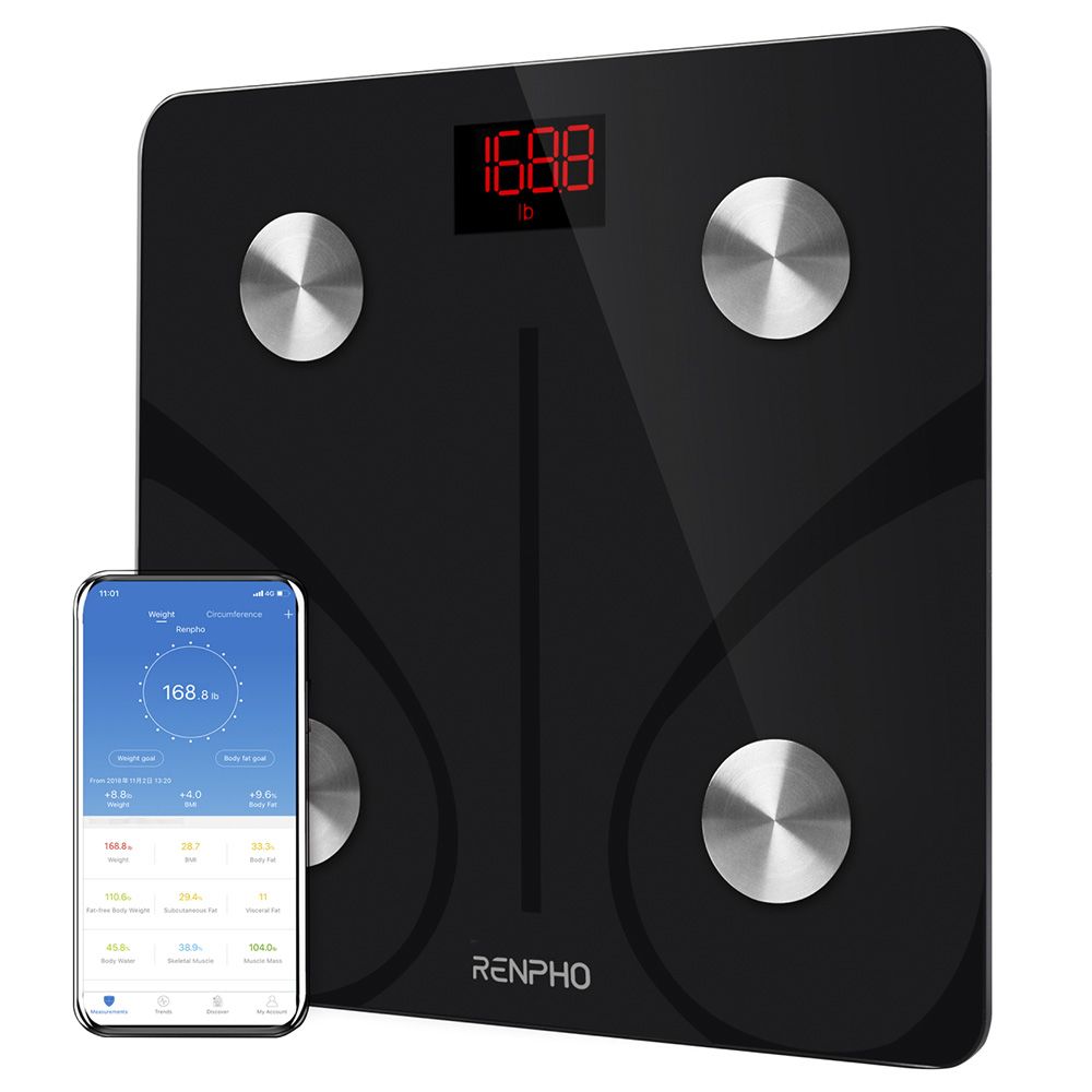 Renpho - Body Fat Scale - Elis 1 - Black