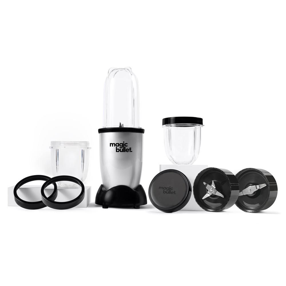 MagicBullet - 9pc Accessories High-Speed Blender 400W - Silver