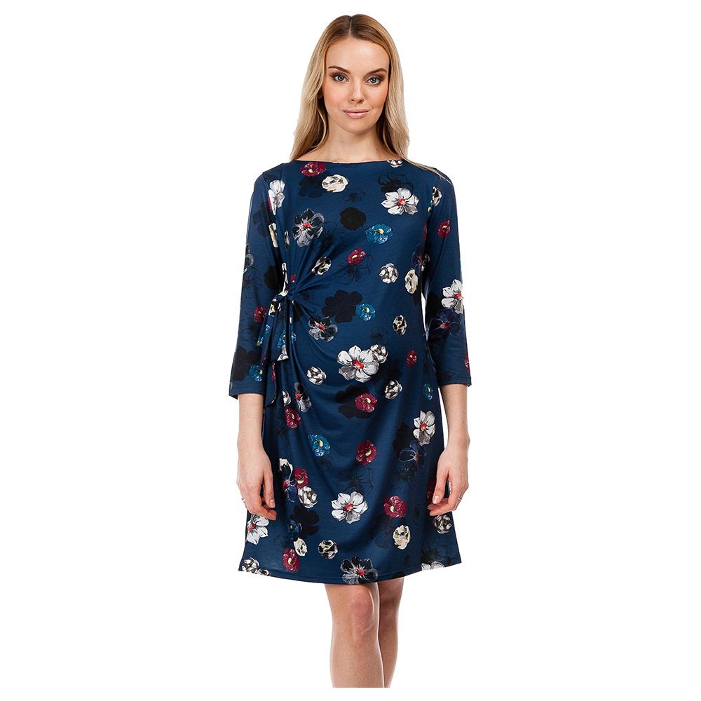 Mums & Bumps Pietro Brunelli Vermont Maternity Dress Blue 