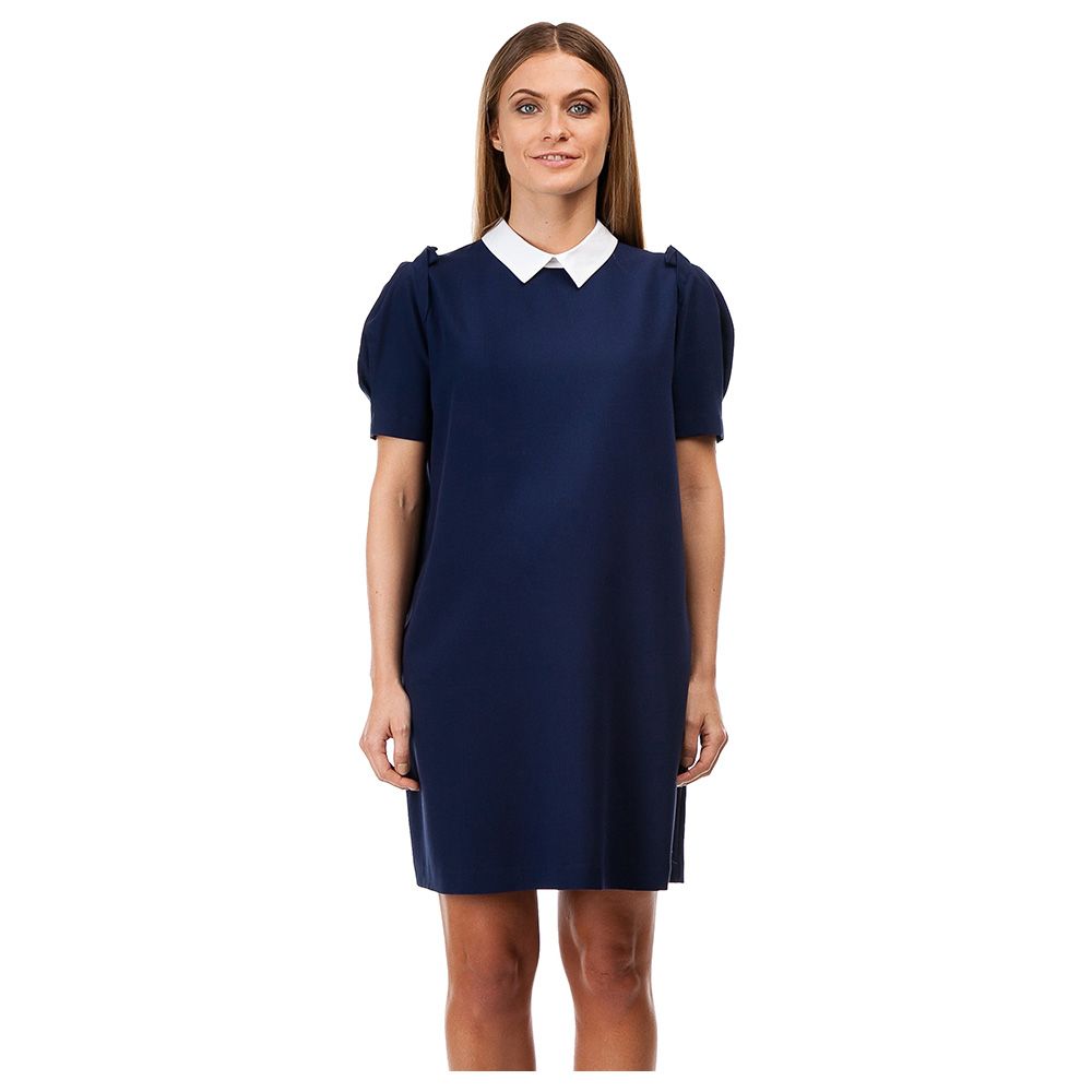 Mums & Bumps - Pietro Brunelli Lucia Maternity Dress Blue 