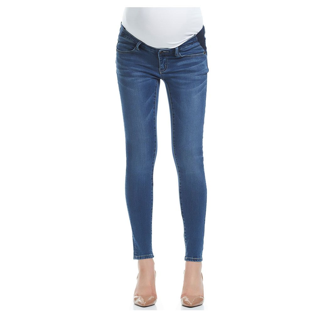 Mums & Bumps - Soon Esme Skinny Crop Maternity Jeans