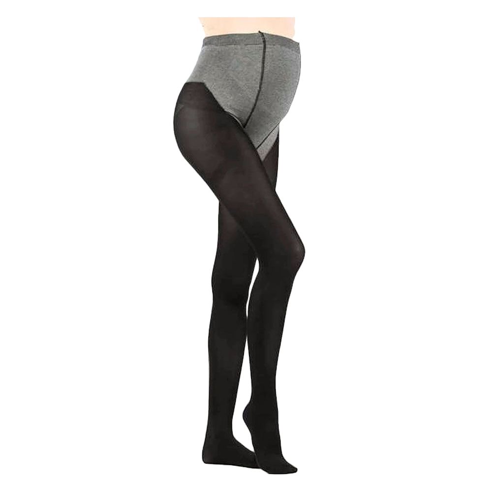 Mums & Bumps - Attesa 70 Den Maternity Tights - Black