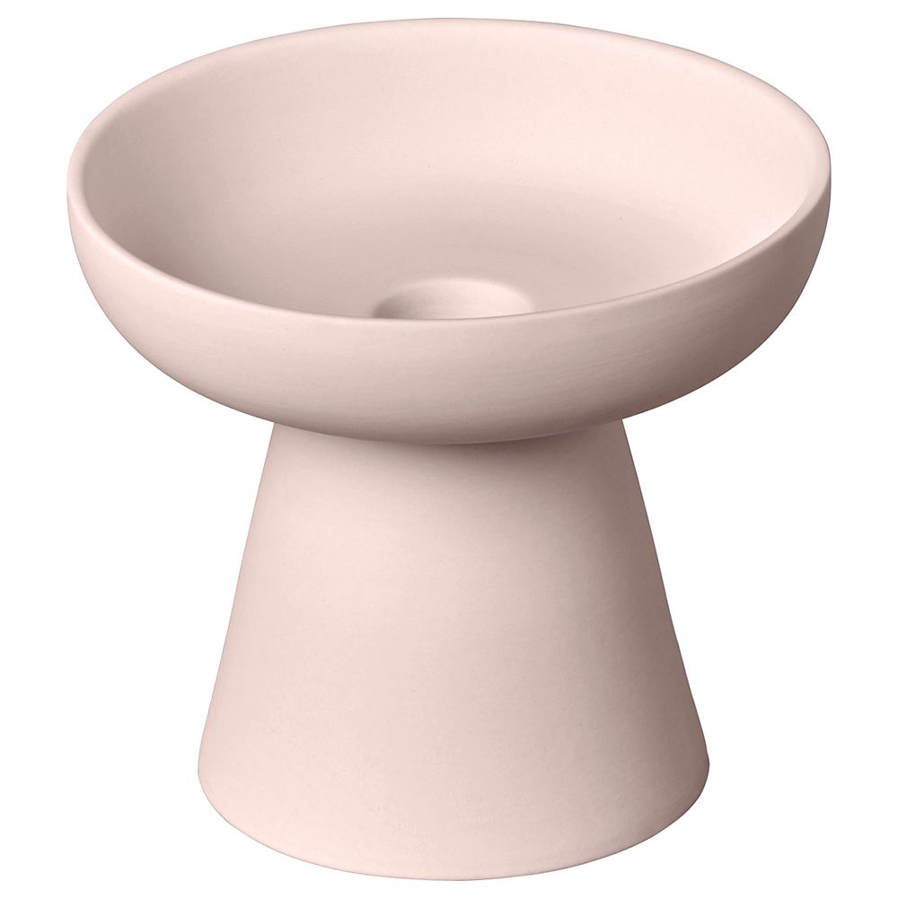 Aery - Porcini Pillar & Taper Candle Holder - Soft Pink - M 