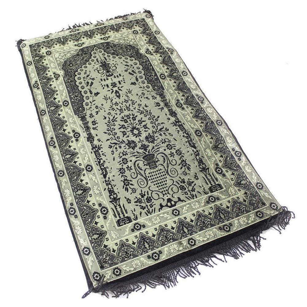 Sundus - Comfortable Prayer Mat -Black