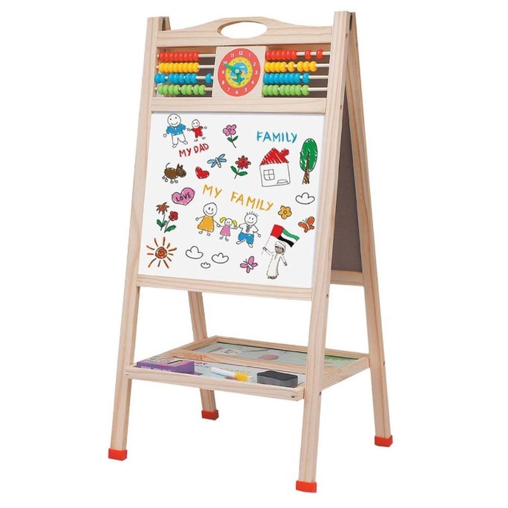 Sundus - Smart Kids Double Sided Multifunction Drawing Board 