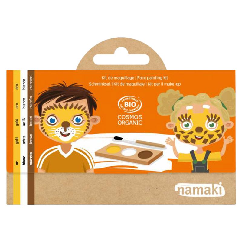 Namaki - Organic Face Paint Kit - Lion & Giraffe